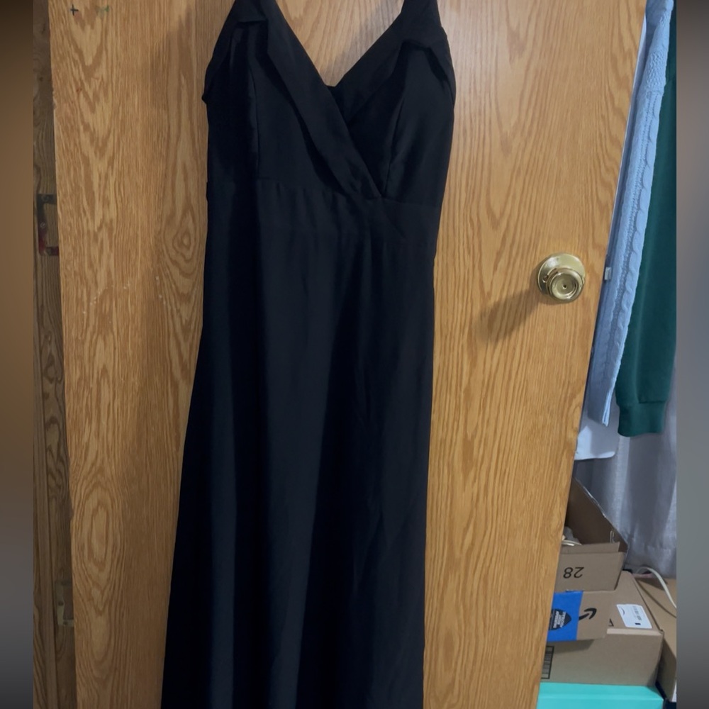 Elegant Black Maxi Dress